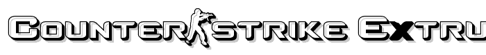 Counter-Strike Extruded font